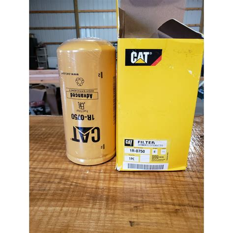 Buyer pays for return shipping. . Caterpillar 1r0750 advanced efficiency diesel engine fuel filter
